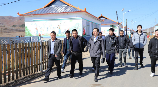 国家发展改革委派驻汪清县挂职干部赴百草沟镇调研