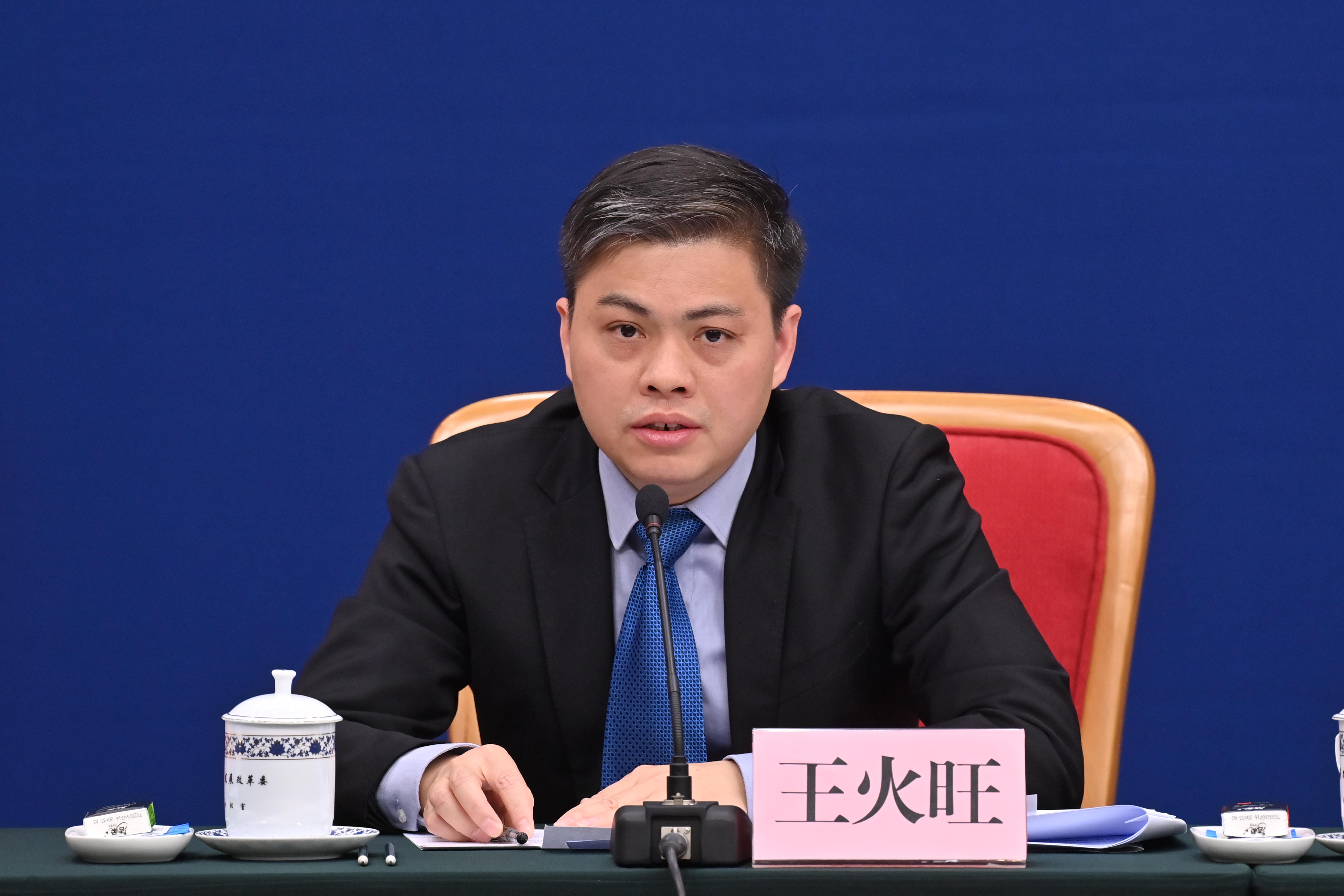 市场监管总局综合规划司副司长王火旺（高弘杰 摄）.jpg
